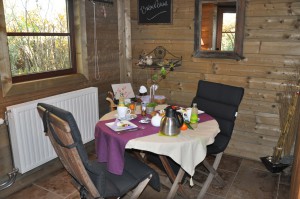 Petit déjeuner chambre d'hôtes