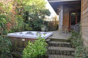 Jacuzzi privé chambre d'hôtes
