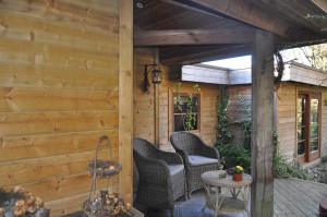 Terrasse chambre d'hôtes